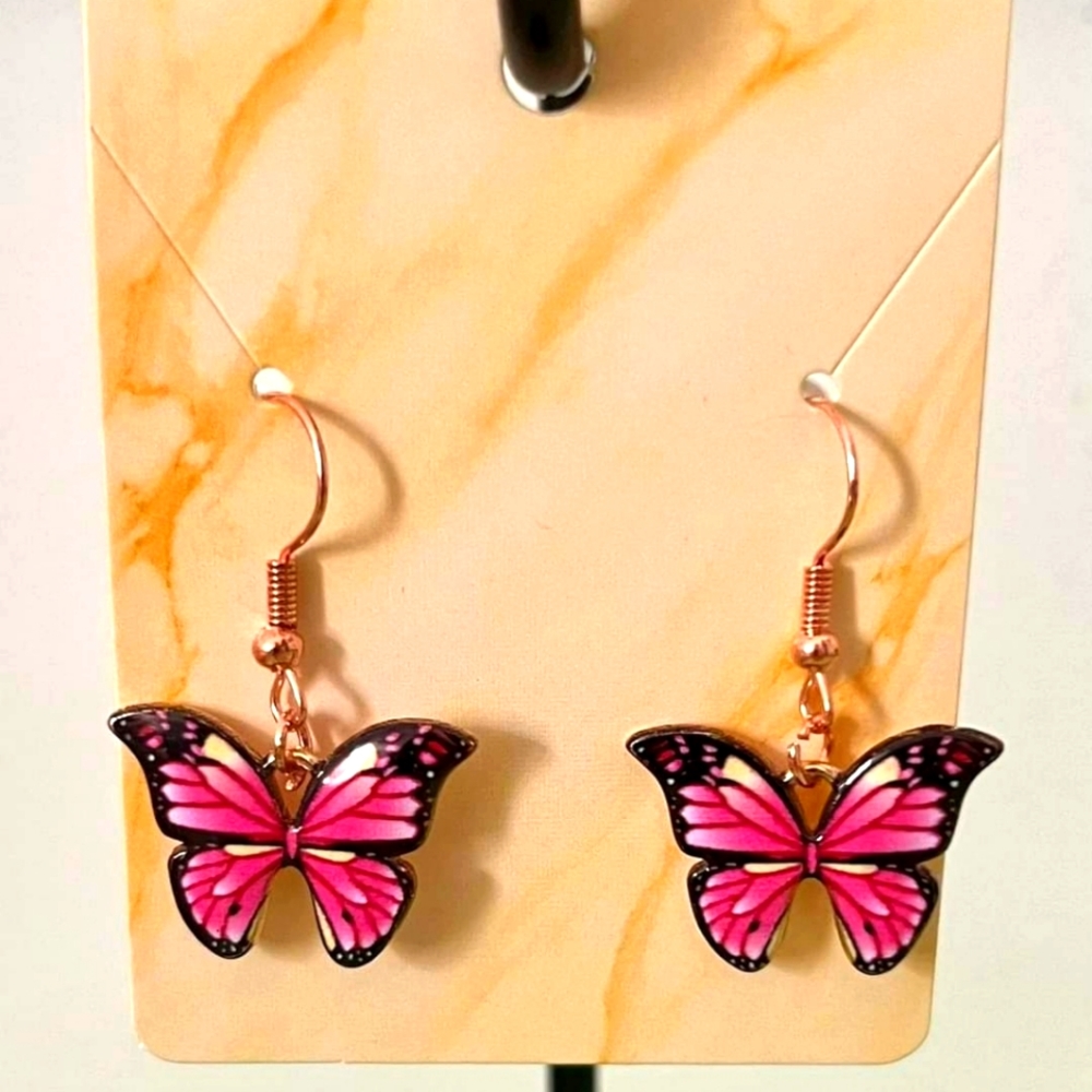Butterfly earrings